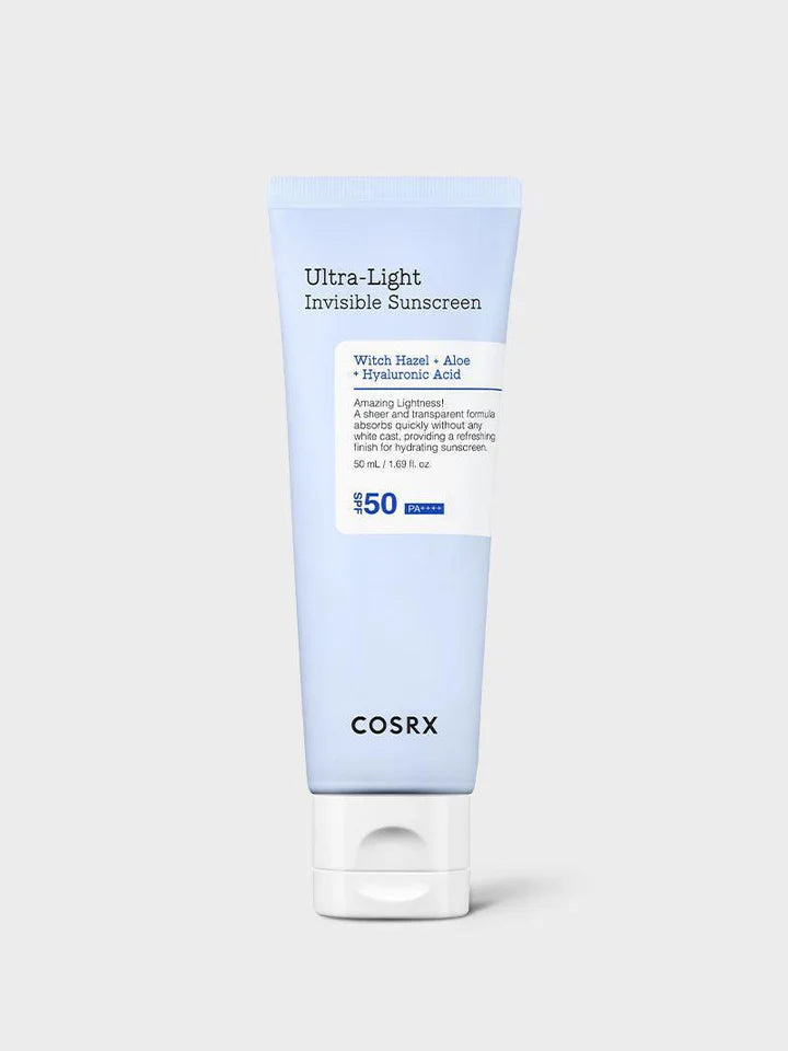 COSRX Ultra Light Invisible Face Sunscreen SPF50 PA++++ 50ml