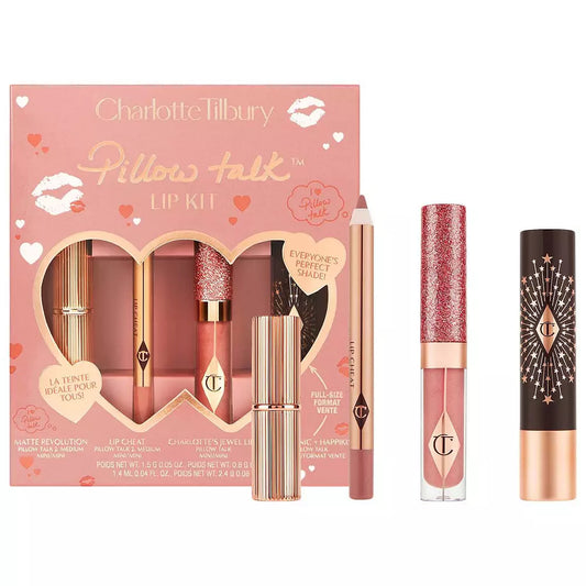Charlotte Tilbury Pillow Talk Lip Kit 4 Piece LIMITED EDITION