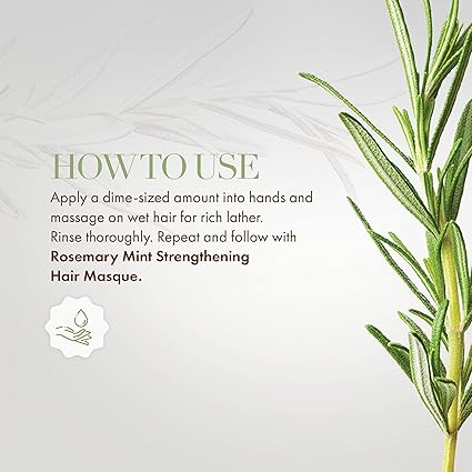 Mielle Organics Rosemary Mint Strengthening Hair Shampoo