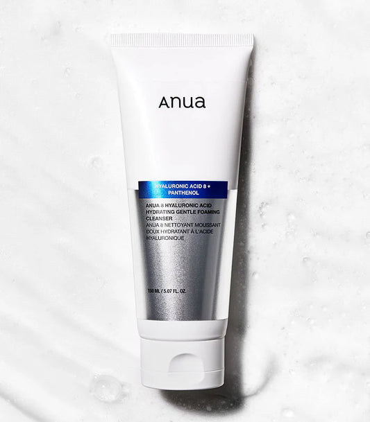 Anua Hyaluronic Acid + Panthenol Hydrating Gentle Foaming Cleanser