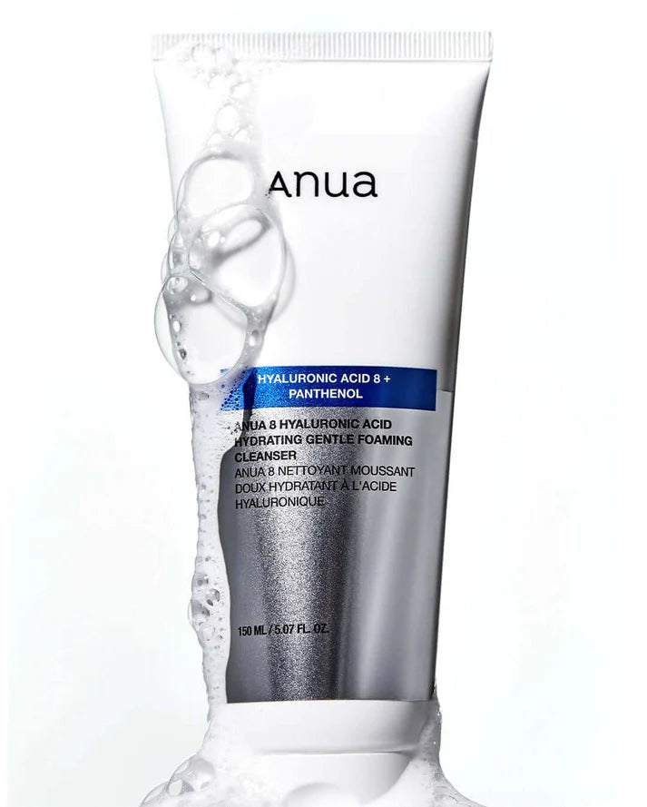 Anua Hyaluronic Acid + Panthenol Hydrating Gentle Foaming Cleanser
