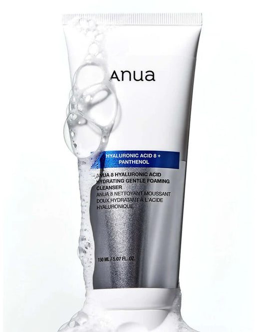 Anua Hyaluronic Acid + Panthenol Hydrating Gentle Foaming Cleanser