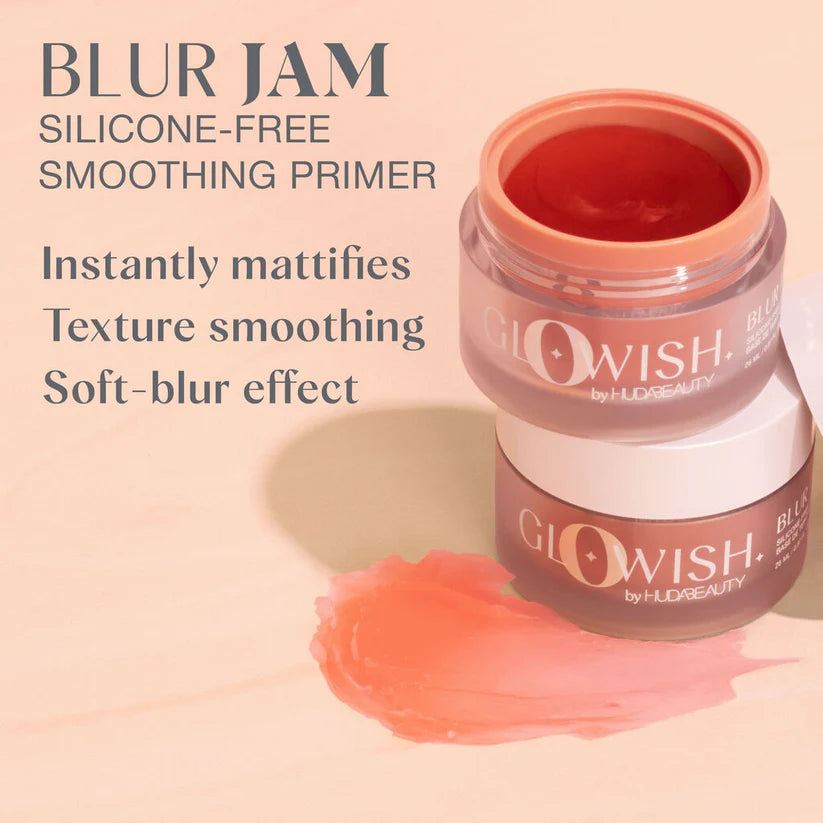 Huda Beauty GloWish Blur Jam Silicone Free Smoothing Primer 26ml