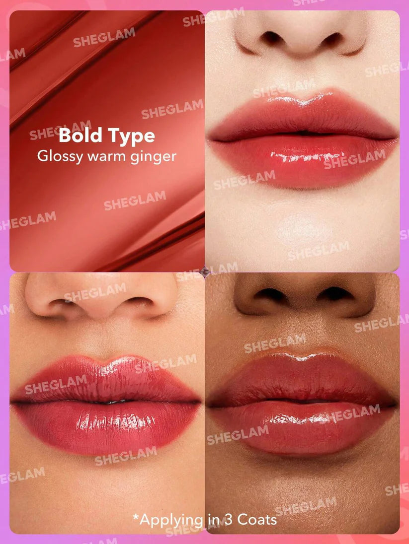Sheglam Mirror Kiss High-Shine Lipstick