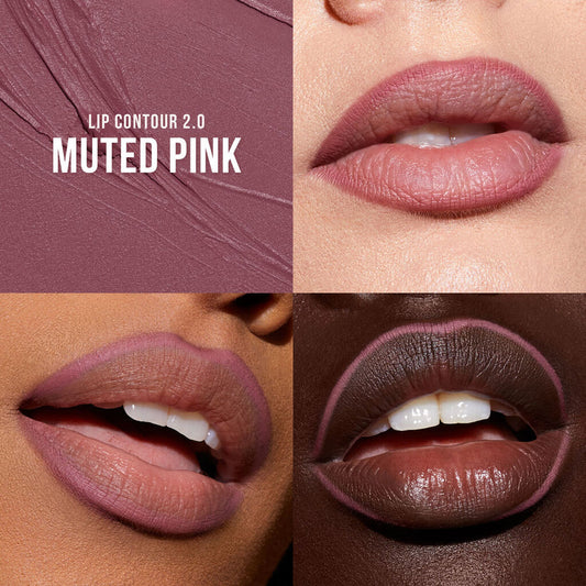 Huda Beauty Lip Contour Mini Duo Blushed Pink