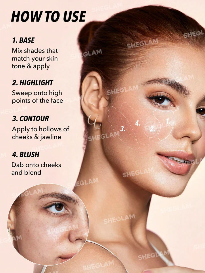 Sheglam All About That Face Multifunctional Face Palette