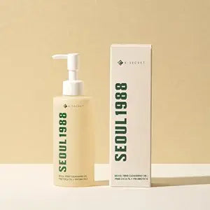 K-SECRET SEOUL 1988 Pine Cica 1% + Probiotics 200ml Face Cleansing Oil