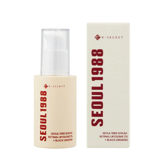 K-SECRET SEOUL 1988 Retinal Liposome 2% + Black Ginseng Face Serum 30ml