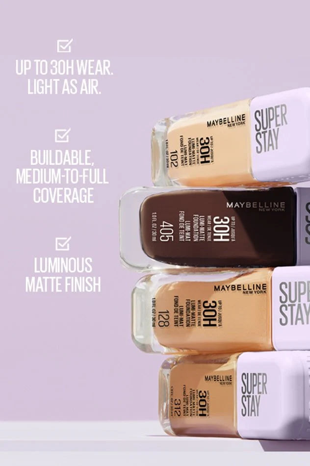Maybelline Super Stay Lumi Matte Foundation 30ml