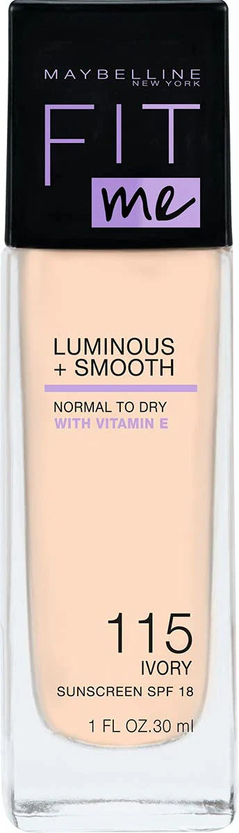 Maybelline Fit Me Luminous Smooth Liquid Foundation 30ml