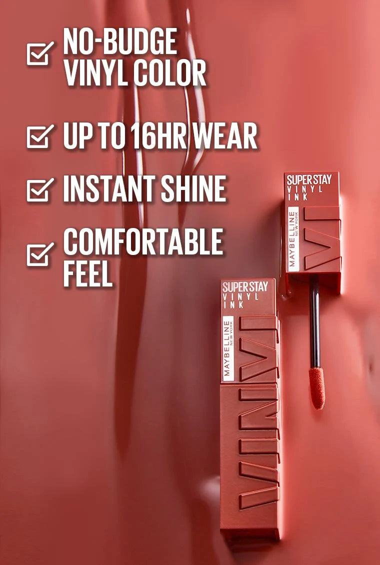 Maybelline Superstay Vinyl Ink Longwear Liquid Lipstick