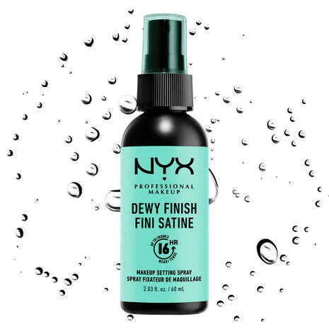 NYX Dewy Finish Fini Satine Makeup Setting Spray 60ml