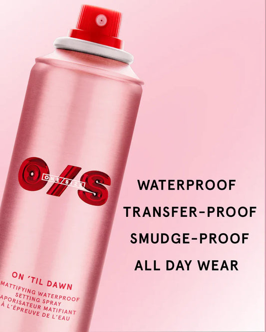 One Size On Til Dawn Mattifying Waterproof Setting Spray Full size 143ml