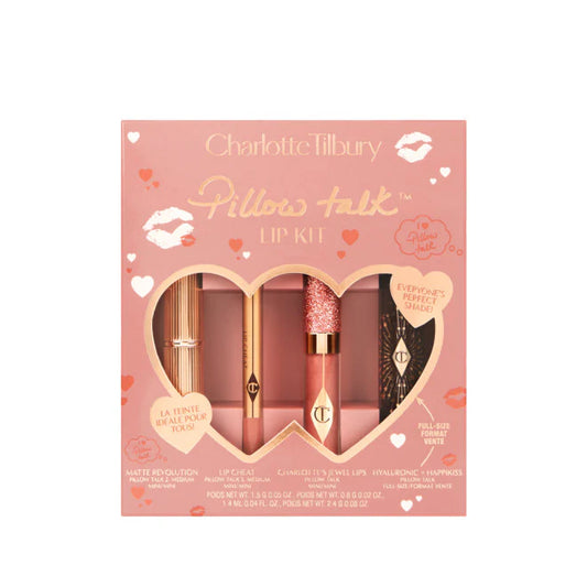 Charlotte Tilbury Pillow Talk Lip Kit 4 Piece LIMITED EDITION