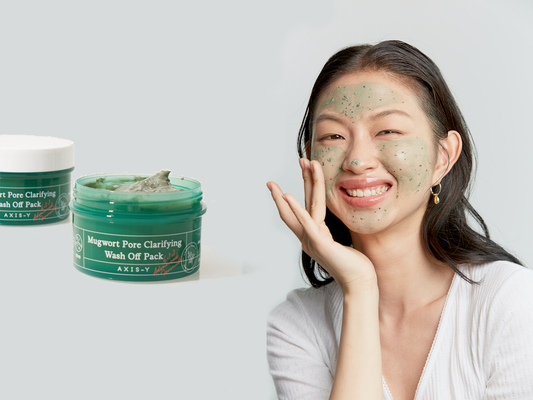 AXIS Y Mugwort Pore Clarifying Wash Off Pack 100ml