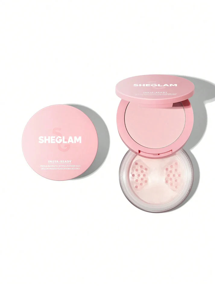 SHEGLAM Face Setting Powder Duo-Bubblegum