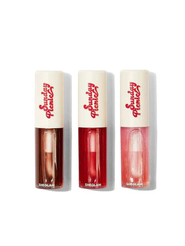 Sheglam Sunday Picnic Layer Cake Lip Oil Set