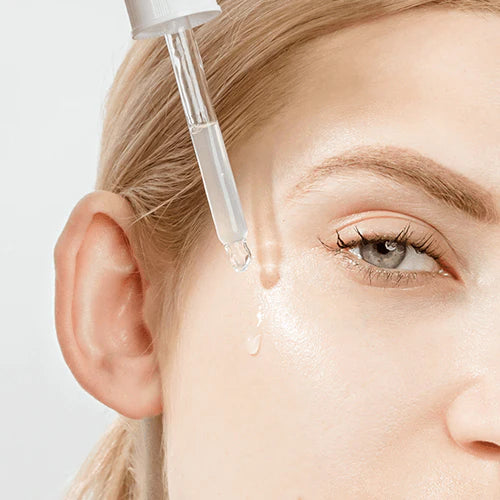 anti-aging serum with peptides and hyaluronic acid