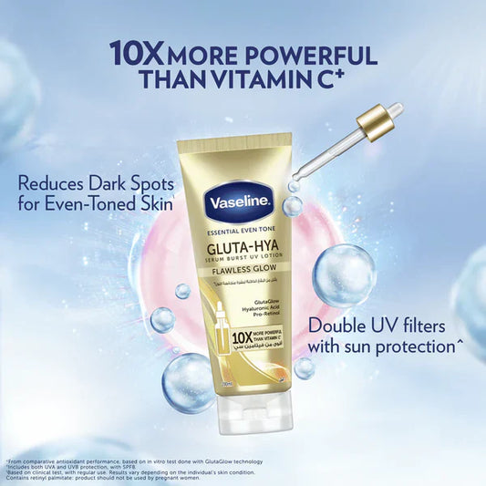 Vaseline Gluta Hya Flawless Glow Serum In Lotion 200ml