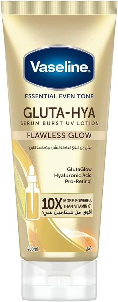 Vaseline Gluta Hya Flawless Glow Serum In Lotion 200ml