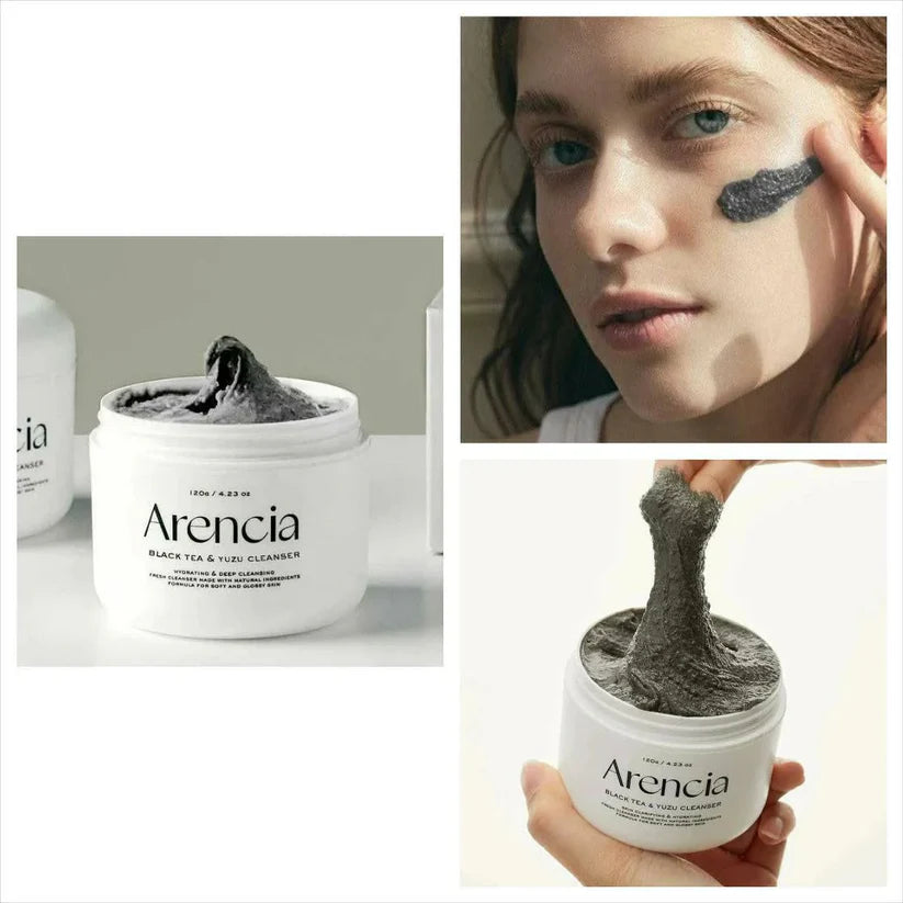 Arencia Black Tea & Yuzu Cleanser 120g