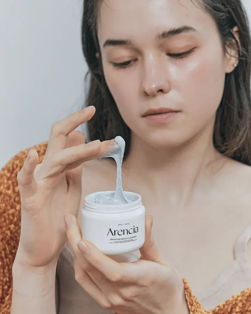 ARENCIA Fresh Blue Hyssop Mochi Cleanser 120g