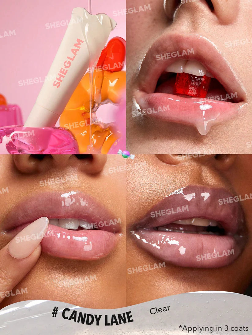 Sheglam Crystal Glaze Moisturising Lip Care Balm 10ml