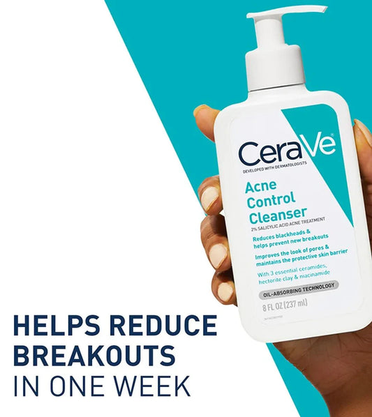 Cerave Acne Control Face Cleanser 237ml