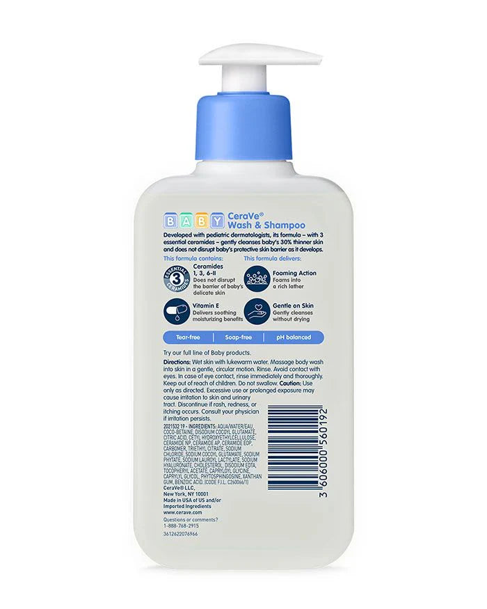 Cerave Baby wash & shampoo 237ml
