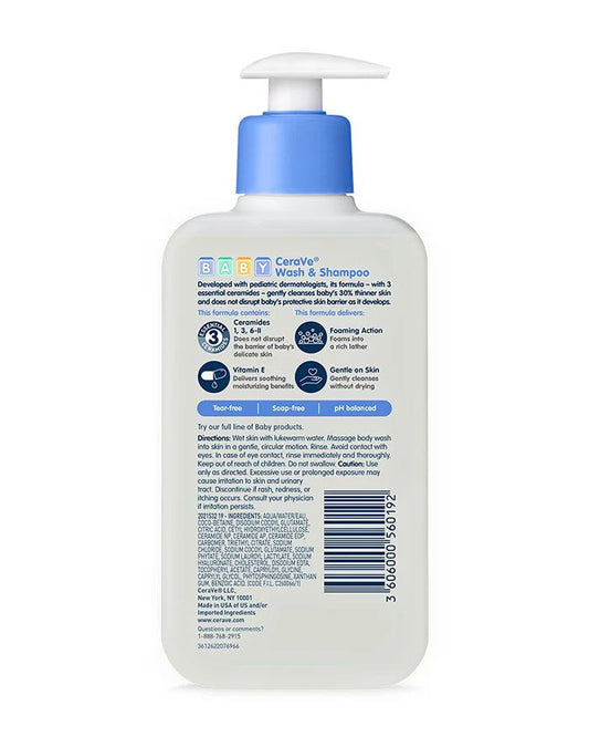 Cerave Baby wash & shampoo 237ml