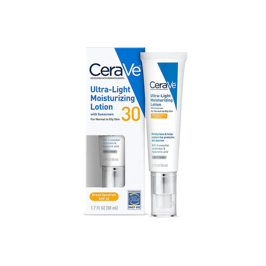 Cerave Ultra Light Moisturizing lotion with Sunscreen SPF30 50ml