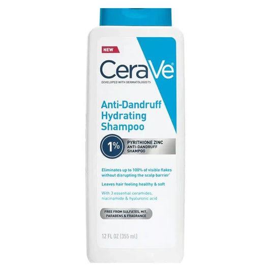 Cerave Anti Dandruff Hydrating Hair Shampoo 355ml