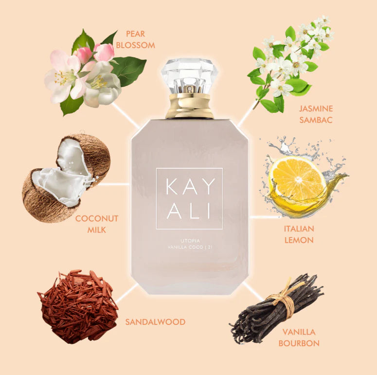 KAYALI Utopia Vanilla Coco 21 EDP Perfume for Women 100Ml