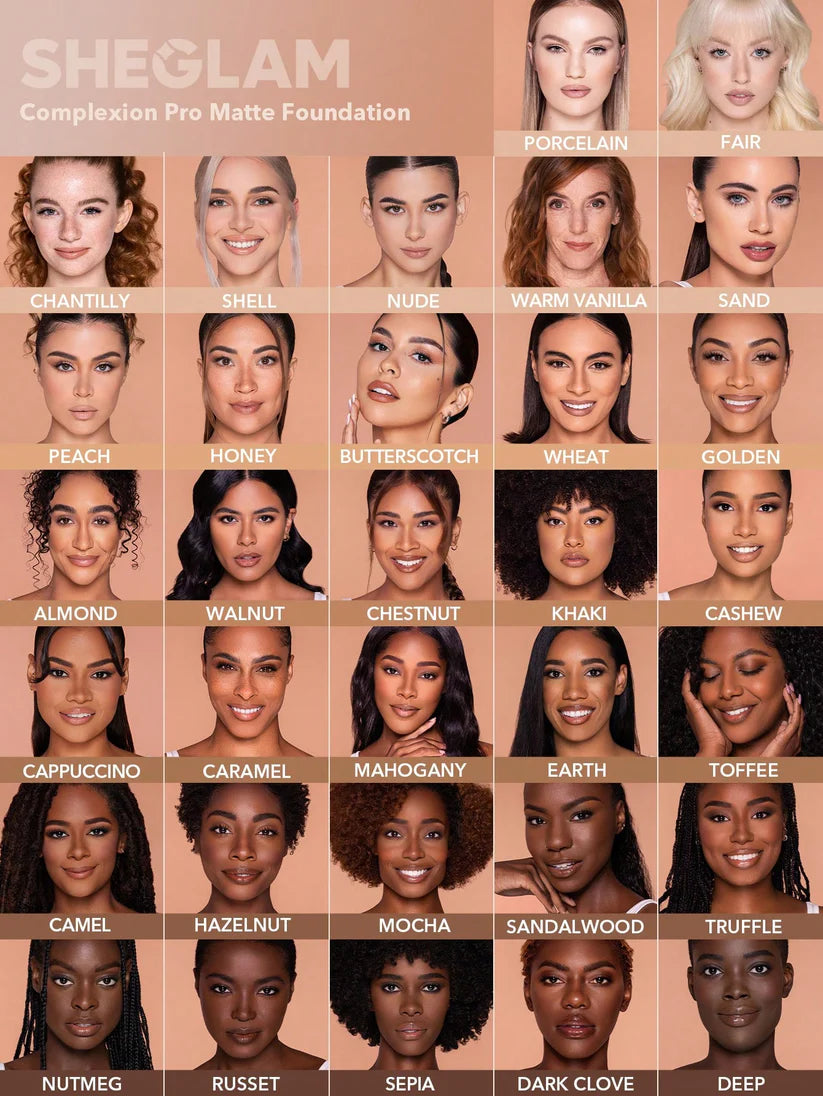 SHEGLAM Complexion Pro Long Lasting Matte Foundation