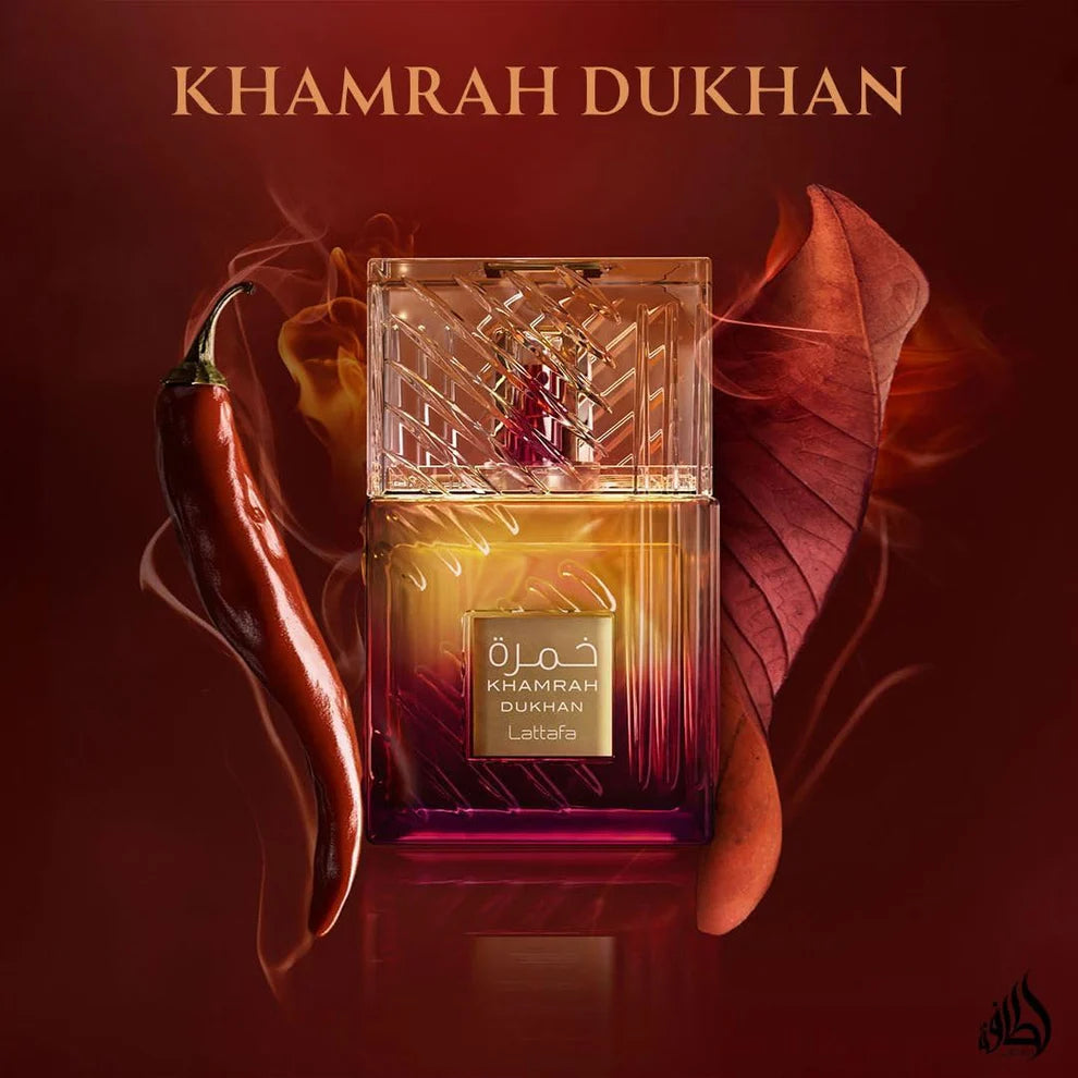 Lattafa Khamrah Dukhan EDP Perfume for Men and Women 100ml