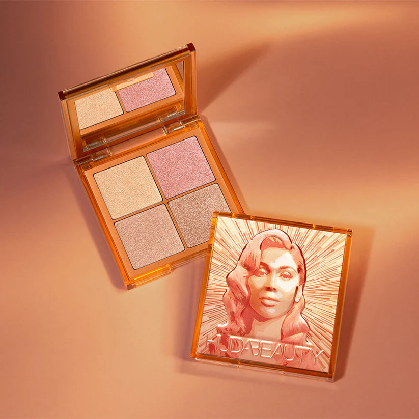 Huda Beauty Mini Glow Obsessions Highlighter Face Palette