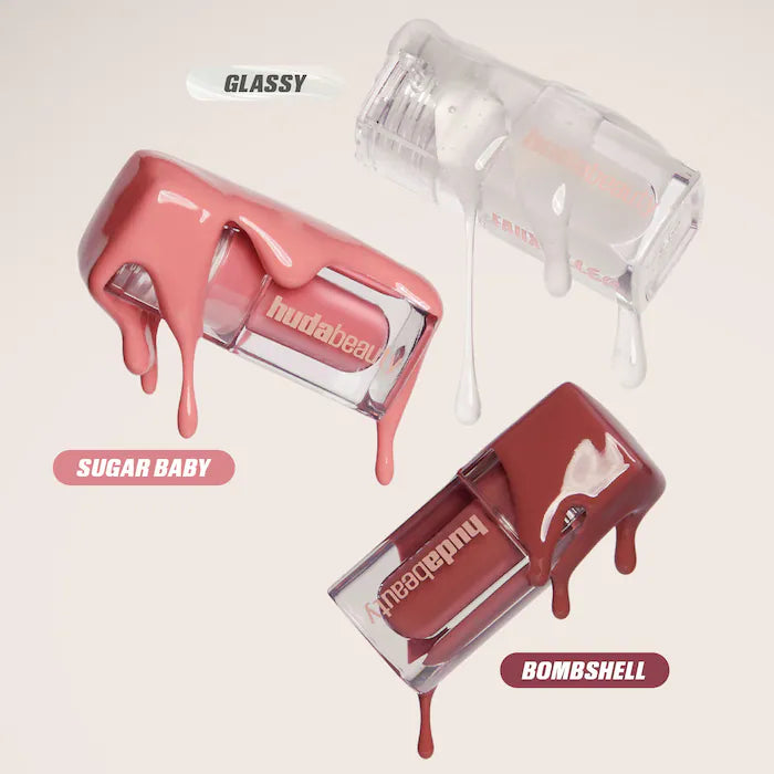 Huda Beauty Mini Glossiest Gloss Lip Gloss Set