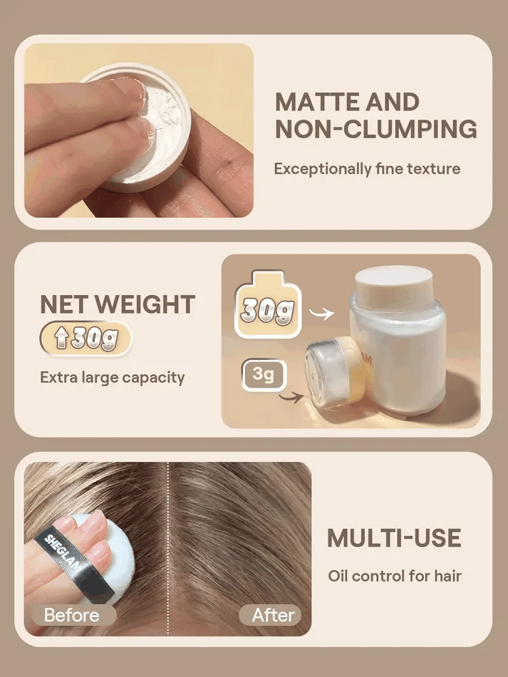 SHEGLAM Blur In A Bottle Face Loose Setting Powder
