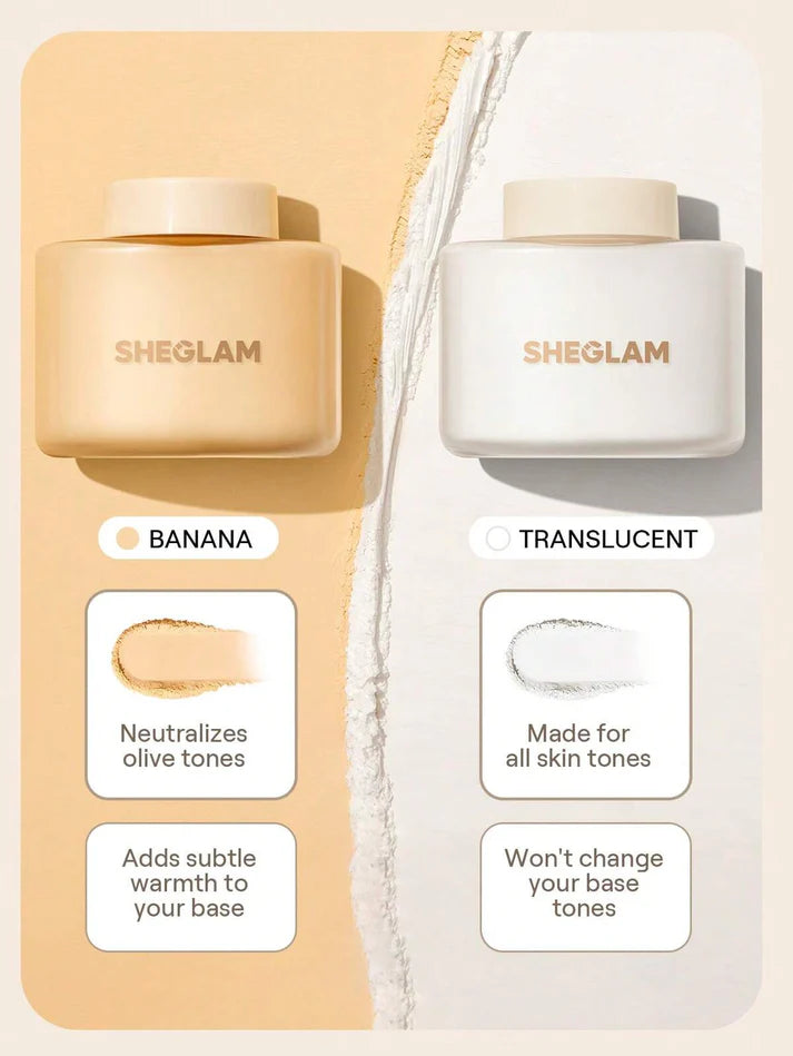 SHEGLAM Blur In A Bottle Face Loose Setting Powder