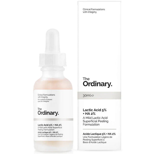 The Ordinary Lactic Acid 5% Face Serum 30ml Front View