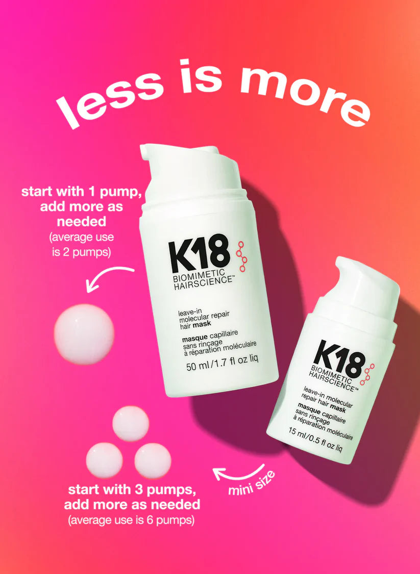 K18 Leave In Molecular Repair Hair Mask 50ml