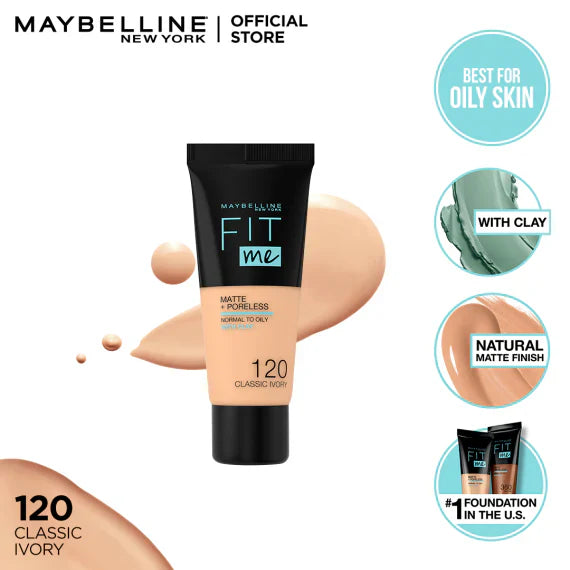 Maybelline FIT ME Matte + Poreless Foundation 30ml