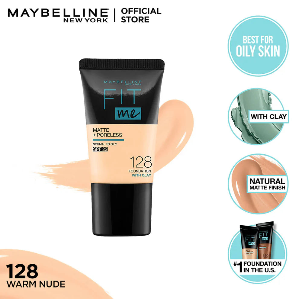 Maybelline FIT ME Matte + Poreless Foundation 30ml