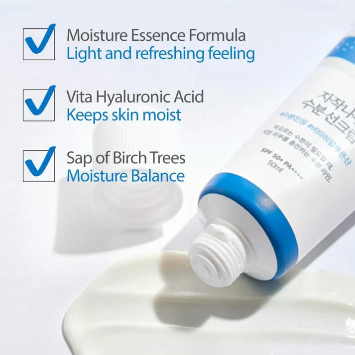 Round Lab Birch Juice Face Moisturizing Sunscreen SPF50+ PA++++