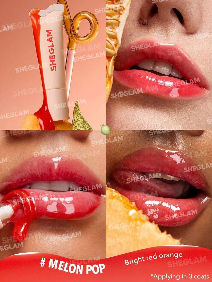 Sheglam Crystal Glaze Moisturizing Lip Care Set 10ml x4