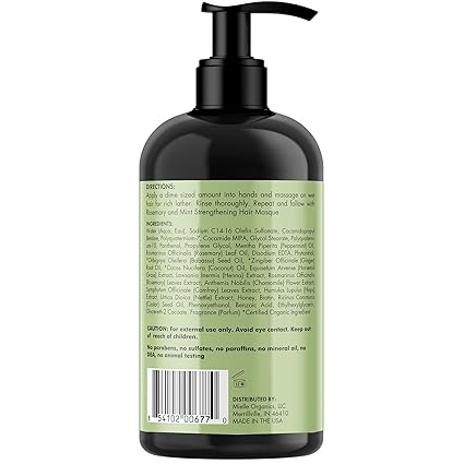 Mielle Organics Rosemary Mint Strengthening Hair Shampoo
