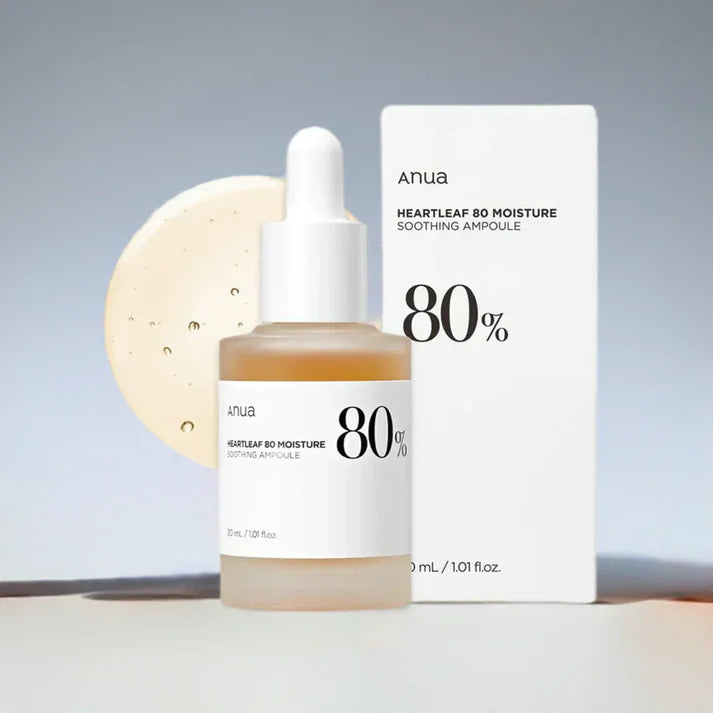 Anua Heartleaf 80 Moisture Soothing Ampoule 80% 30ml