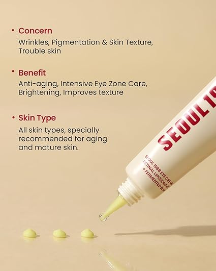 K-SECRET SEOUL 1988 Retinal Liposome 4% + Fermented Bean Eye Cream