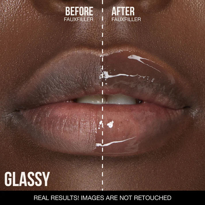 HUDA BEAUTY FAUX FILLER Extra Shine Lip Gloss
