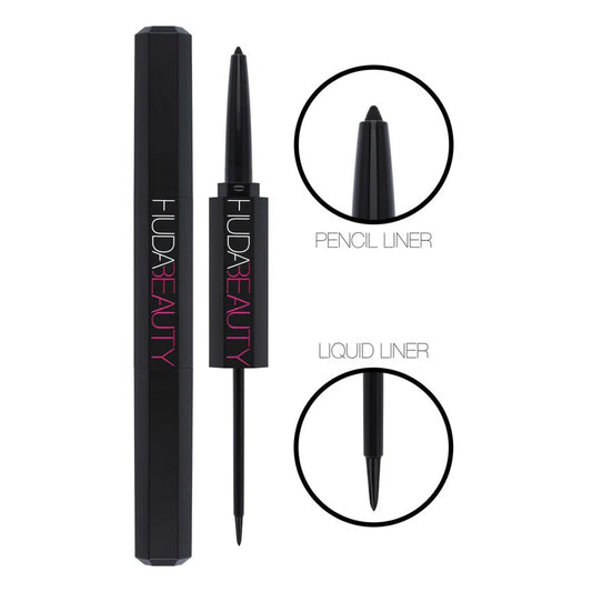 Huda Beauty Life Liner Double Ended Eyeliner Liquid and Pencil